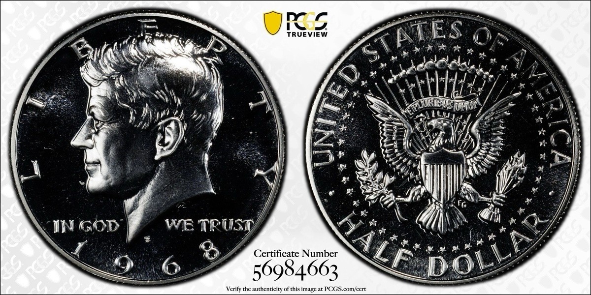 1968-S PCGS PR68 25C 硬貨 1968-S PCGS PR68 25C 硬貨 1968-S PCGS PR68 25C 硬貨 1968 - Coins