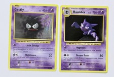Pokémon Gastly 47/108 & Haunter 48/108 Evolutions - NM