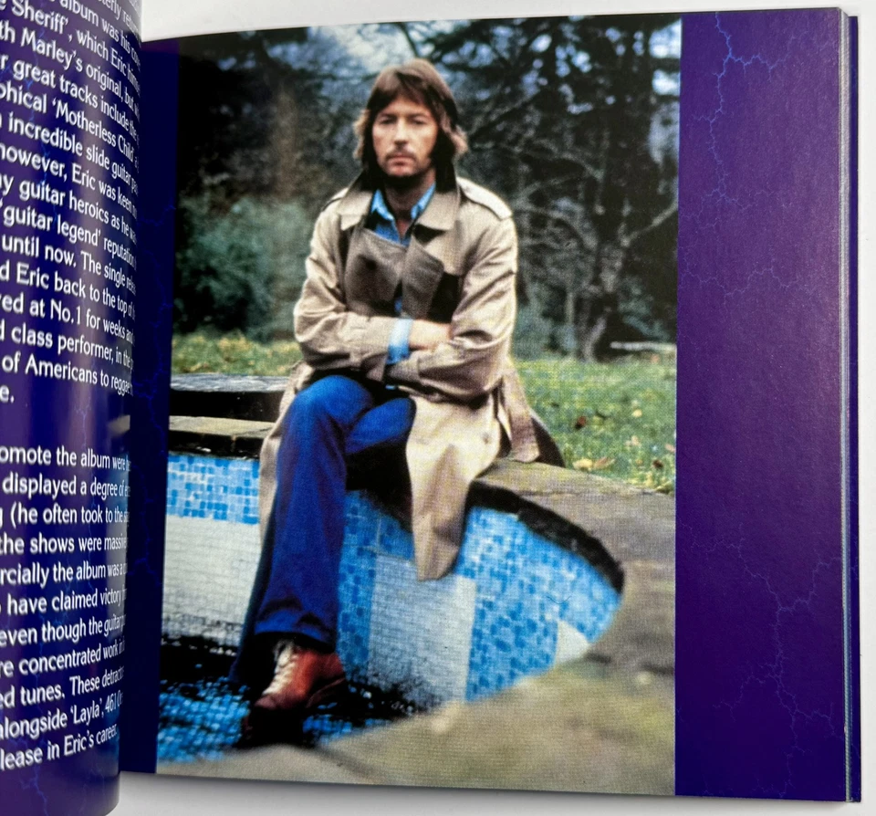 ERIC CLAPTON Rare Color Collectors Book & Audio Documentary CD, 1997 Master Tone - Image 4 of 4