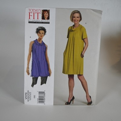Vogue Patterns Sandra Betzina V1173 Misses Dress Tunic OSZ Uncut Factory Folded