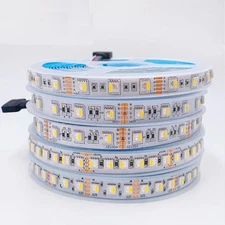 5050 4 in 1 RGBW RGBWW LED strip DC12V 108LEDs/m 24V 120LEDs/m Flexible LED Tape