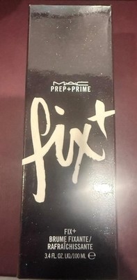 MAC PREP + PRIME FIX + Finishing Spray - 100% Authentic - NIB Full Size 3.4 oz