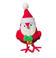 Target Featherly Friends Wondershop Jolly Winter Christmas 2016 Felt Bird Santa