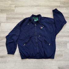 Vintage 1980s Catalina Women's Large Navy Blue Windbreaker Jacket