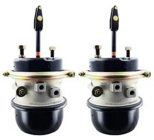 2 x Air Brake Chamber Long Stroke 30x30 Welded Clevis 3"/76mm Long Stroke