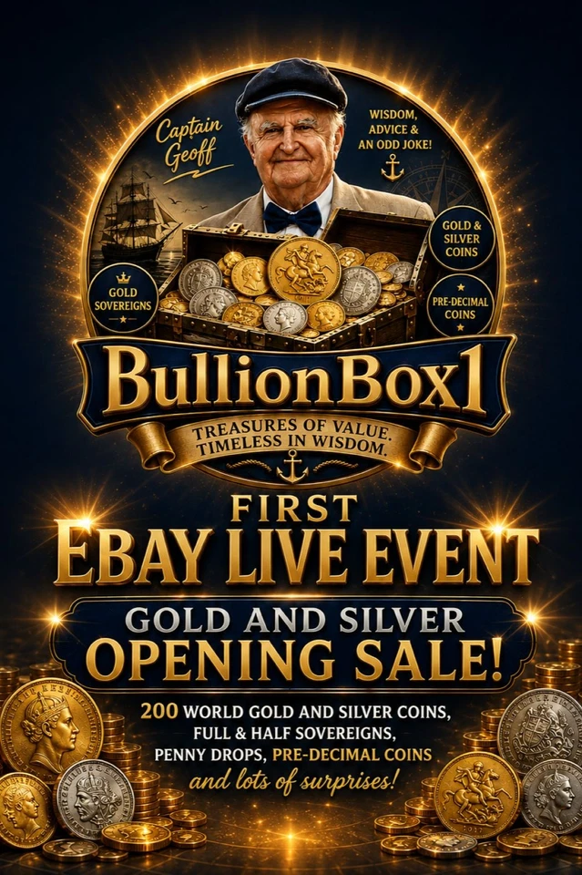 GOLD & SILVER OPENING SALE 🪙 Gold & Silver Coins, Pre-Decimal & more...
