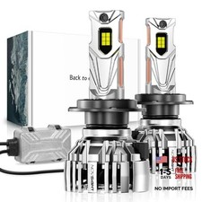 LED Fog Lights Bulbs - 55000 Lumens,140W 6500K Cool White 55000LM H7