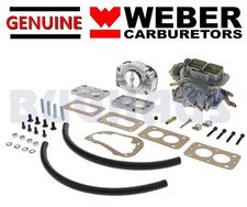 Weber 3236 Dgev Carb Kit For Jeep Cj7 W 4.2l Wair Filter Adapter Free Ship