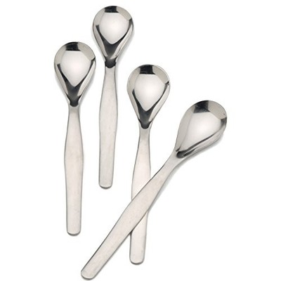 RSVP Endurance Stainless Steel Egg Spoons, Set of 4