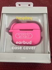 Heyday Apple AirPods Pro Case - Compatible with Gen 1 Gen 2 Neon Pink