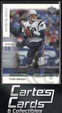 Tom Brady 2002 Upper Deck Honor Roll #SSQ-2 Sophomore Standouts Patriots