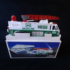 Vintage Hess Gasoline Emergency Siren Truck 1996 New In Box Fully Functional