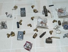 Huge LOT OF PLUMBING SUPPLIES- Shut Off Valves, L piping, Connectors, Much More!