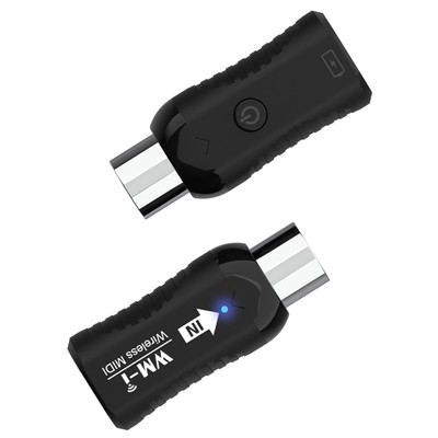 Wireless MIDI Adapter Wiederaufladbarer Audio Transmitter Empfänger 2,4 GHz Ultr