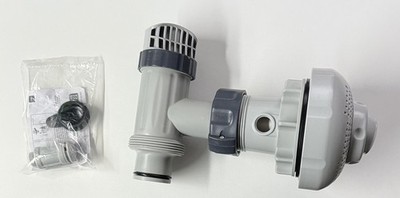 Intex Einlaufdüse mit Absperrhahn / 38 mm /  7,3 bis 9,2 cbm / Neu!