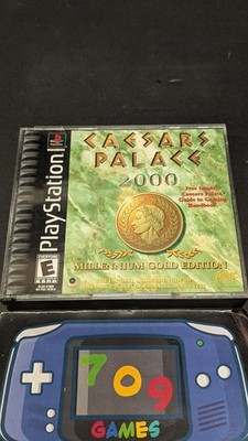 Caesars Palace 2000: Millennium Gold Edition (Sony PlayStation, 1999) PS1