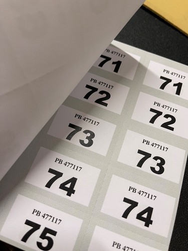 raffle tickets booklet (1-500) new Bb#229 - Picture 17 of 23