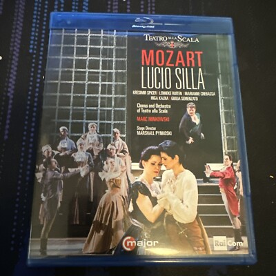 MOZART - Lucio Silla - Spicer / Minkowski / La Scalla BLURAY BRAND NEW! C Major