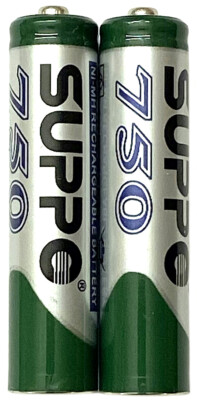 Original Gigaset Unify SUPPO Akku Pack AAA 750mAh Ni-MH 2x Micro Batterie Set