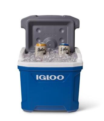 IGLU LATITUDE 16 BLAU KOMPAKT 15L BBQ CAMPING PICKNICK BIER KÜHLBOX 32627
