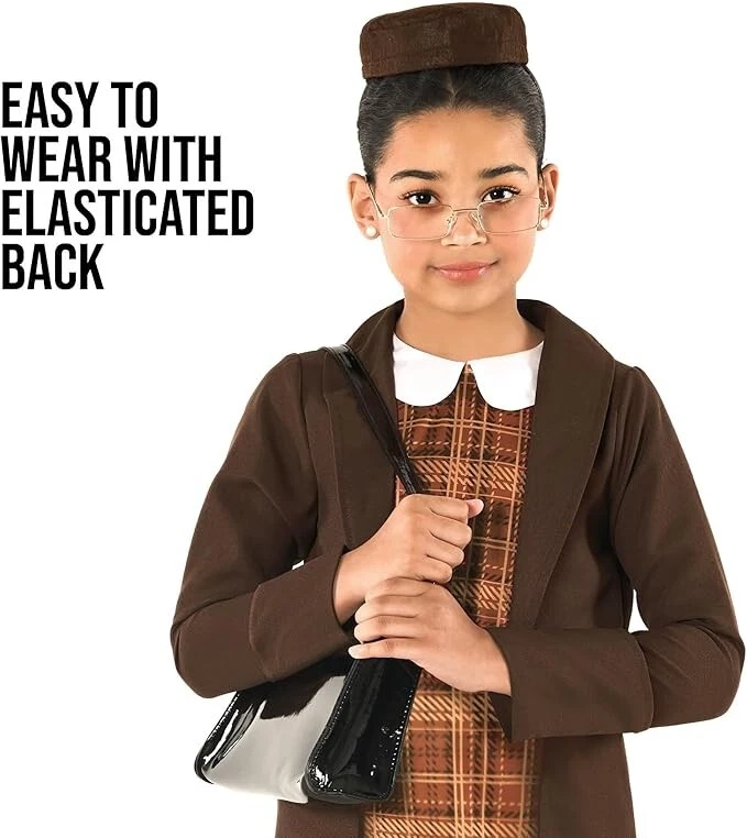 Disfraz de Activista por la Libertad por los Derechos Civiles Históricos para Niños Rosa Parks Niñas Foto 3 de 4