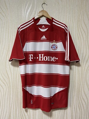 FC Bayern München  シャツ L BAYERN MUNICH 2008 2009 HOME FOOTBALL SHIRT SOCCER JERSEY ADIDAS