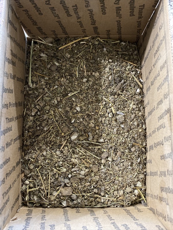 3 Lbs + Dry Organic Chicken Manure - Free Range - Organic - Indiana Made Sifted