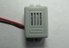 PUI AUDIO PANEL MOUNT MAGNETIC PIEZO BUZZER 24-VDC 24mA 400Hz 86dB W/ WIRE LEADS