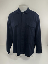 ALLSAINTS - ADJUTANT - Mens XL Heavy Duty Flannel Shirt Jacket Shacket