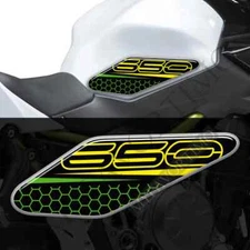 Kawasaki Ninja Z650 VERSYS Motorcycle Fuel Tank Pad Knee Guard Fish Bone Sticker