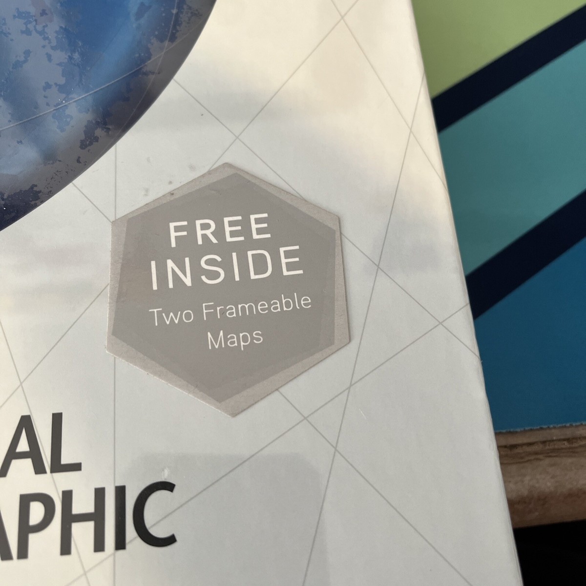 National Geographic Atlas of the World with 2 maps National