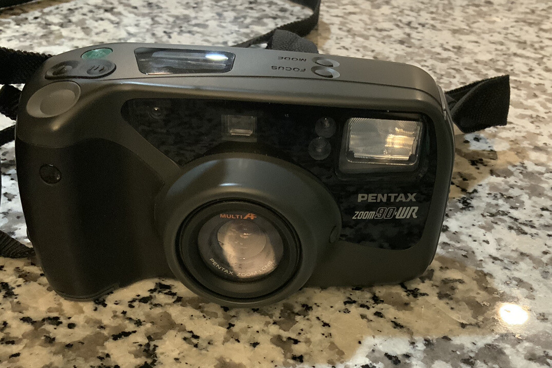 【動作確認済】 Pentax ZOOM 90-WR F0619-34e y ペンタックス ズーム 90WR 35mm フィルム カメラ ポイント
