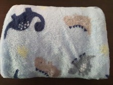 Parents Choice Blue Dinosaur Blanket Lovey Palm Trees Walmart Dino blankie