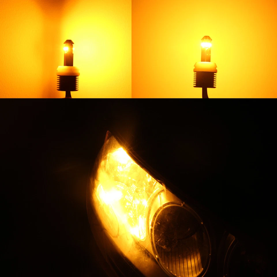 Bombilla de señal de giro LED CANBUS Allá Lighting 7507 sin error hiper intermitente Foto 4 de 4