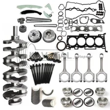 G4KE 2.4L Engine Rebuild Overhaul Kit w/ Crankshaft Rods Timing For Hyundai Kia