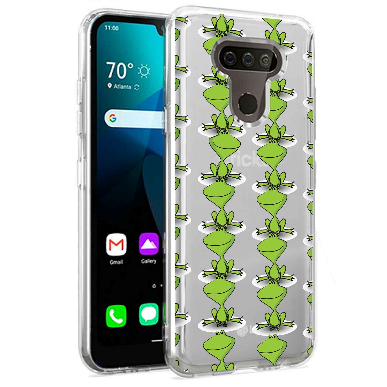 Phone Case for LG Harmony 4,Xpression Plus 3,K40S, Frog One Print