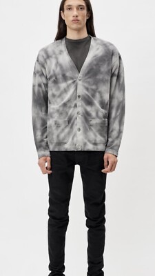 john elliott tie-dye oversized cardigan. 0/XS. $398