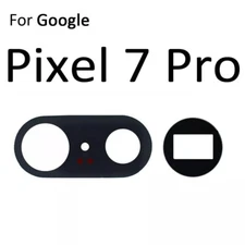 Back Glass Top Panel Bottom Cover Camera Lens for Google Pixel 7 Pro Replacement