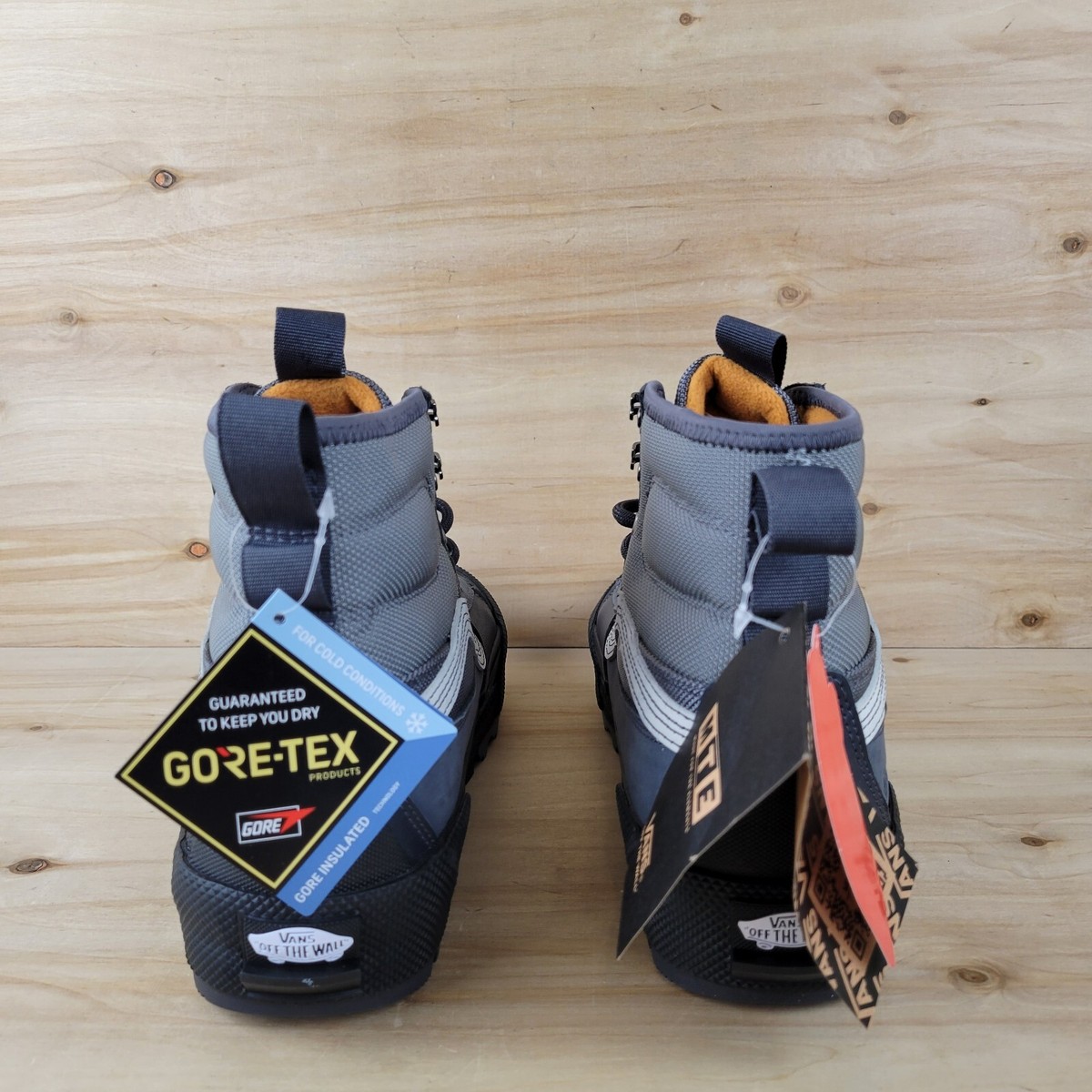 VANS SK8-Hi MTE-3 GORE-TEX WATERPROOF INSULATED BOOTS GREY/BLACK 507698 MEN\'S VANS SK8-Hi MTE-3 GORE-TEX WATERPROOF INSULATED BOOTS GREY  main image 2