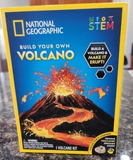 National Geographic STEM Series Build Your Own Volcano Science Kit for Kids NEW
