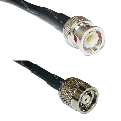 LMR240 BNC MALE to RP-TNC MALE Coax RF Cable USA-Ship Lot