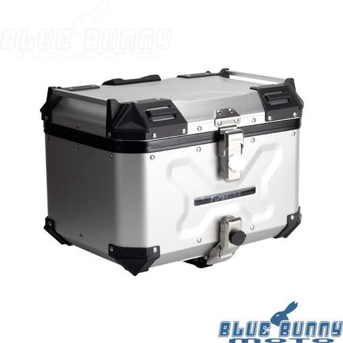 42L Rear Top Case Luggage Box w/Mount Plate Bracket Kit For Harley Pan America - Picture 5 of 11