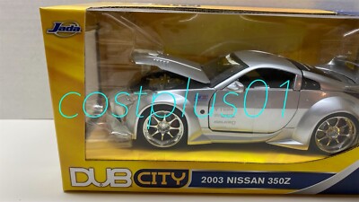 JADA DUB CITY 2003 NISSAN 350Z 1:24 SILVER ### | eBay