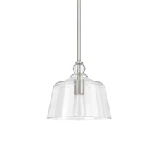 Park Harbor Eastland 8" Wide Single Light Mini Pendant with Cloche Dome Shade