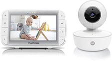 Motorola Video Baby Monitor 5" Color Parent Unit, Remote Pan/Tilt/Zoom  & Cable