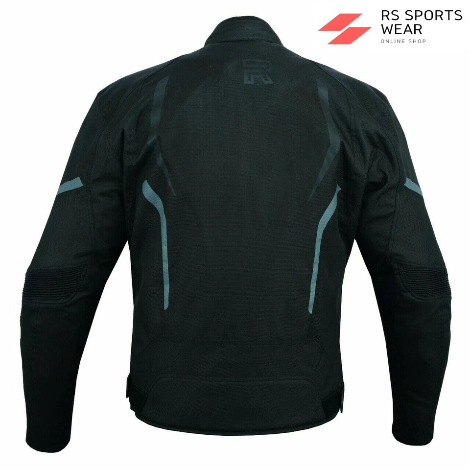 Raxus Chaqueta Moto Invierno Homologada Para Hombres R-1 Gris - Imagen 3 de 4