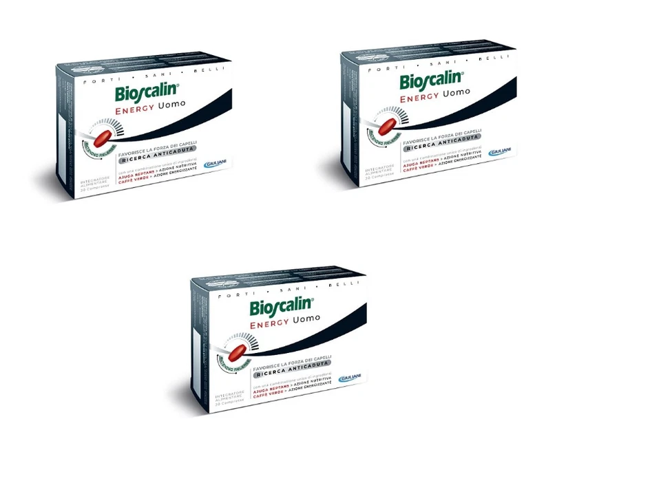 Bioscalin Energy PROMO Integratore Trattamento 3 Mesi 90 Compresse