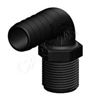 "Trudesign Schlauchanschluss Schwarz 90 Grad 13Mm 1/2\""