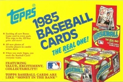 1985 Topps Baseball Pick A Card #205-#408