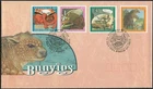 1994 Australia Bunyips Set Of 4 First Day Cover, VGC, Joined Pair